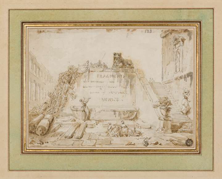 Laundresses at a Fountain: Design for a Frontispiece 